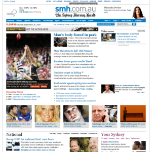 Sydney Morning Herald - Business & World News Australia | smh.com.au